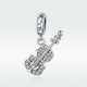 925 Ayar Gümüş Keman Charm Model:1078