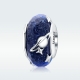 925 Ayar Gümüş Galaxy Gezehen Murano Charm Model:1284
